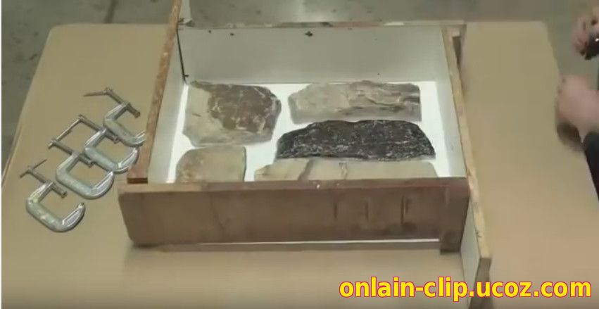 Как сделать форму для искусственного камня