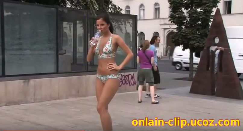 Бодиарт на улице города 1