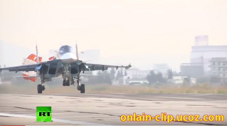 Лучшим в мире бомбардировщиком СУ-34 -знакомится с ИГИЛ